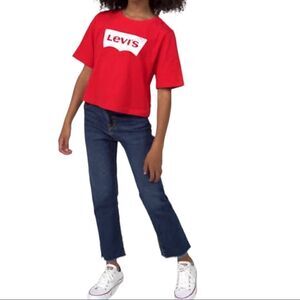Levi’s Girls High Rise Straight Leg Jeans